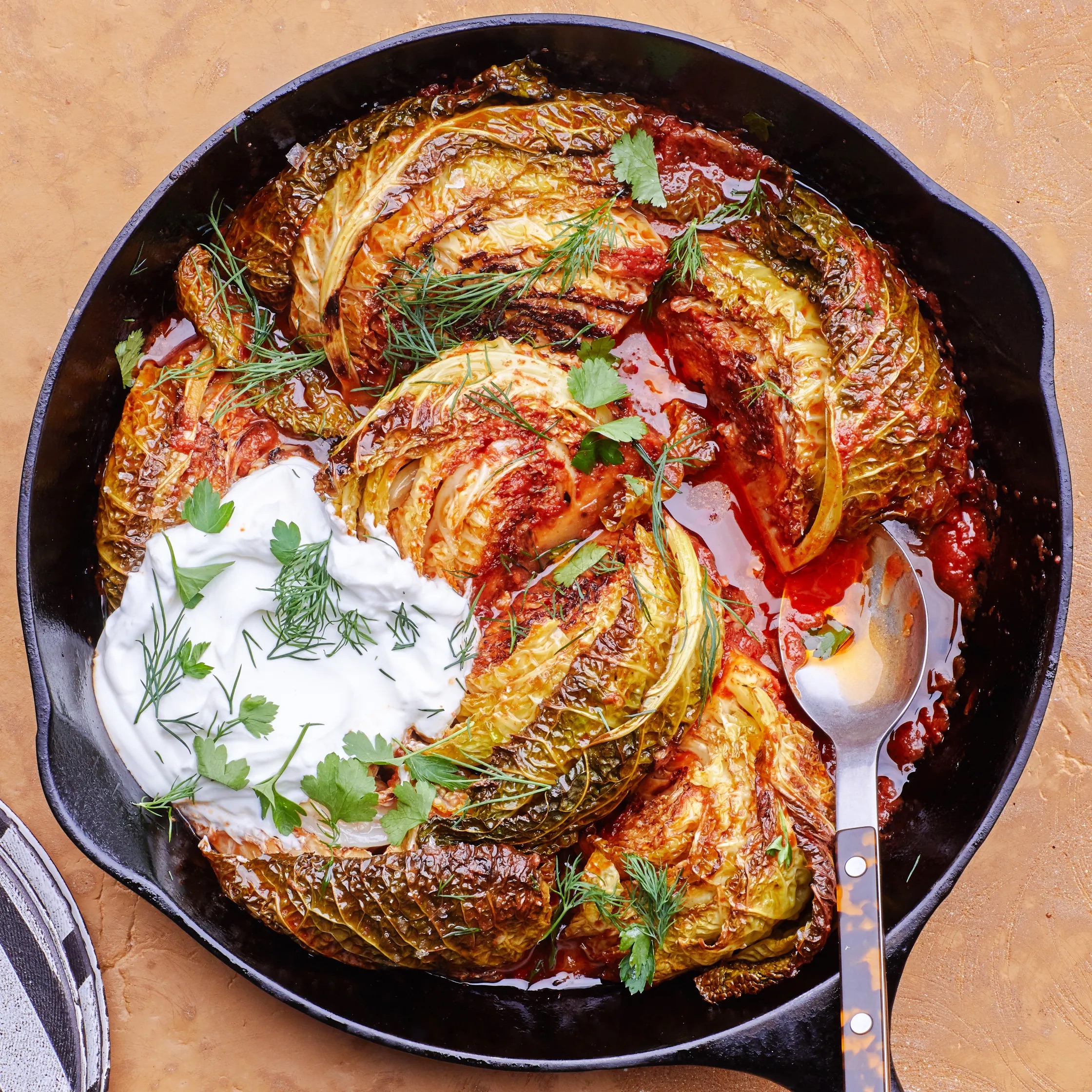 Fall Apart Caramelized Cabbage
